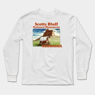 Scotts Bluff National Monument, Nebraska Long Sleeve T-Shirt
